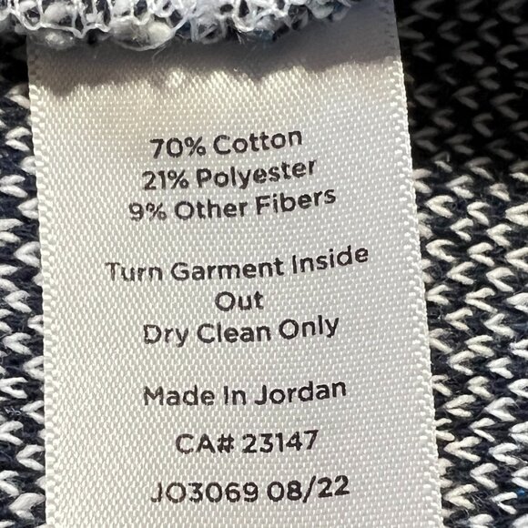 💙Talbots Black White Grey light blue  Tweed-Inspired Midi Dress - Size XL - Picture 8 of 10